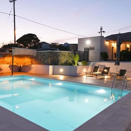 Flora'S Beach And Pool Villa In Syros Liaropá 외부 사진