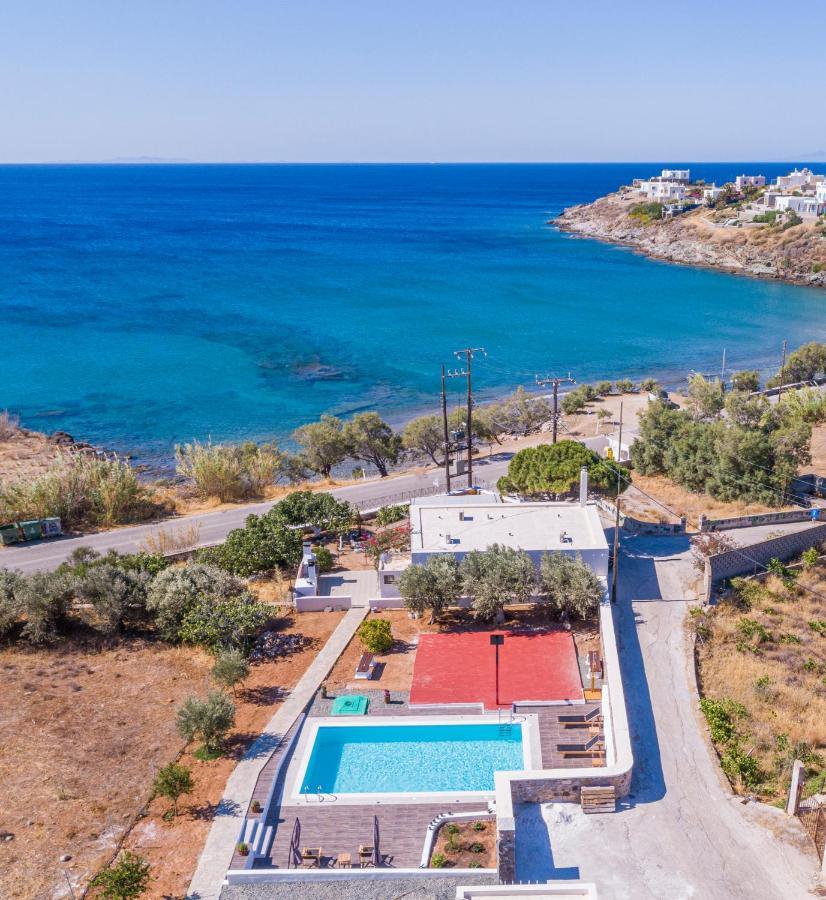 Flora'S Beach And Pool Villa In Syros Liaropá 외부 사진