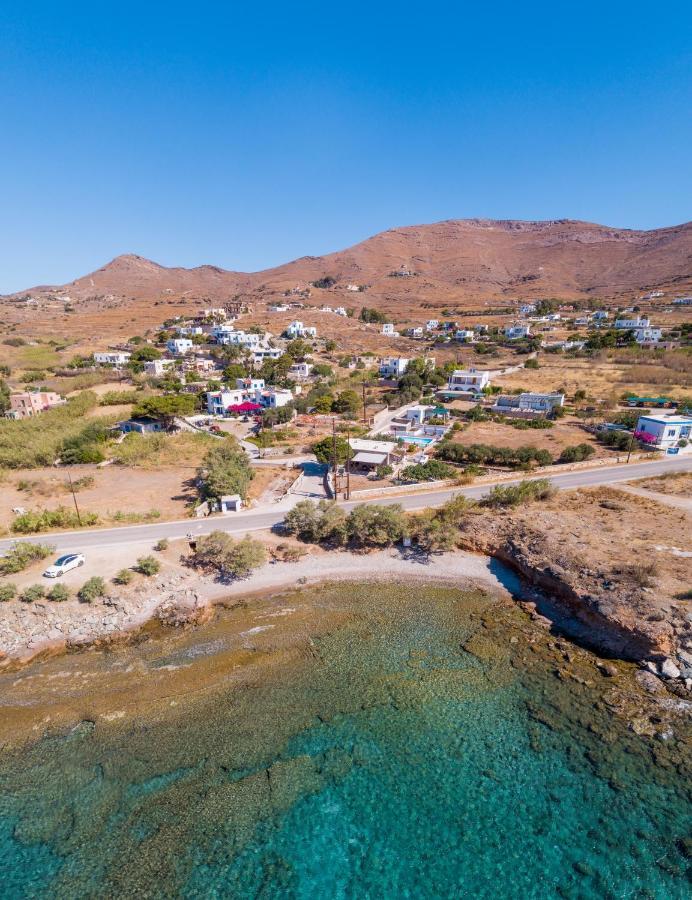 Flora'S Beach And Pool Villa In Syros Liaropá 외부 사진