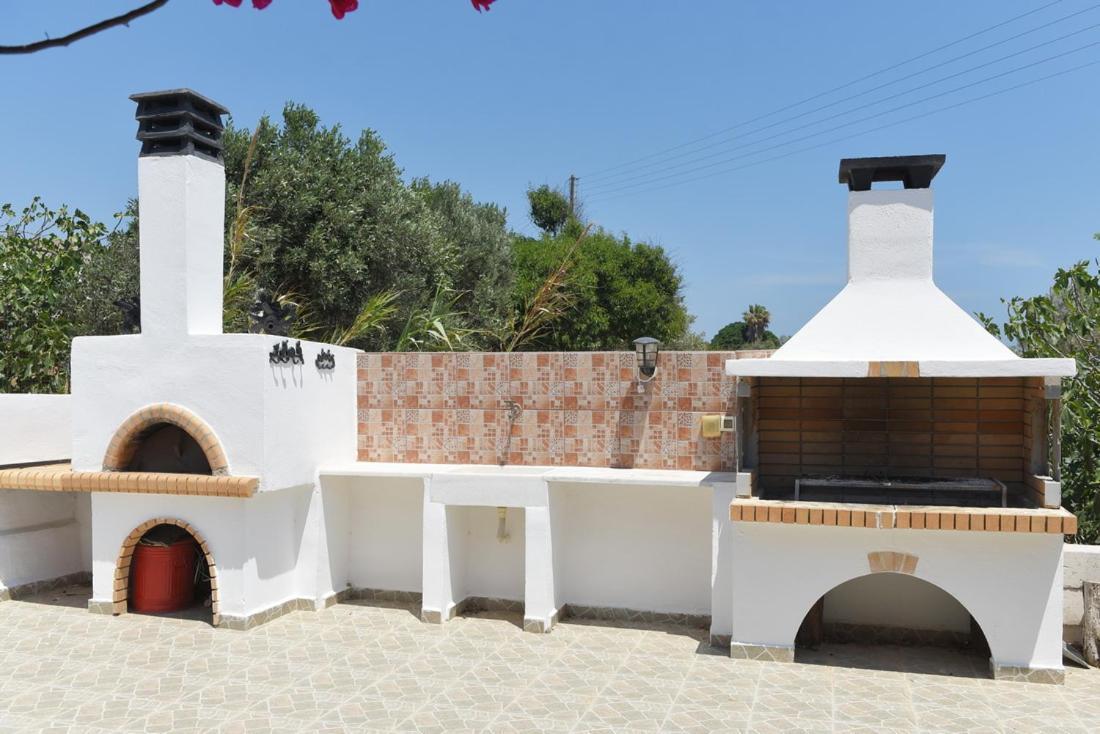 Flora'S Beach And Pool Villa In Syros Liaropá 외부 사진