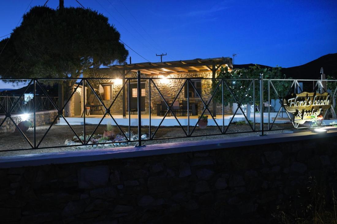 Flora'S Beach And Pool Villa In Syros Liaropá 외부 사진